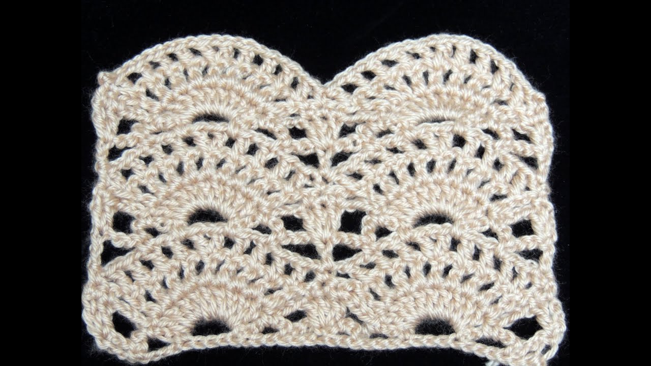 Crochet : Punto Abanico # 2