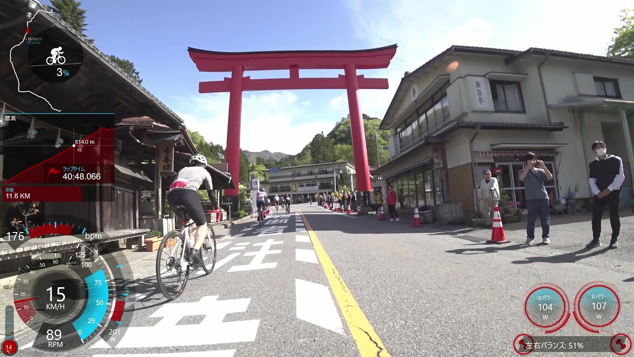 第13回榛名山ヒルクライム ハルヒル 榛名湖コース 第7ウェーブ 58分台 [2025/05/11]