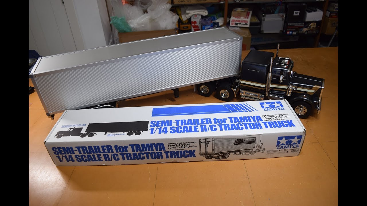 Полуприцеп Tamiya RC King Hauler 1/14, сборка 56302