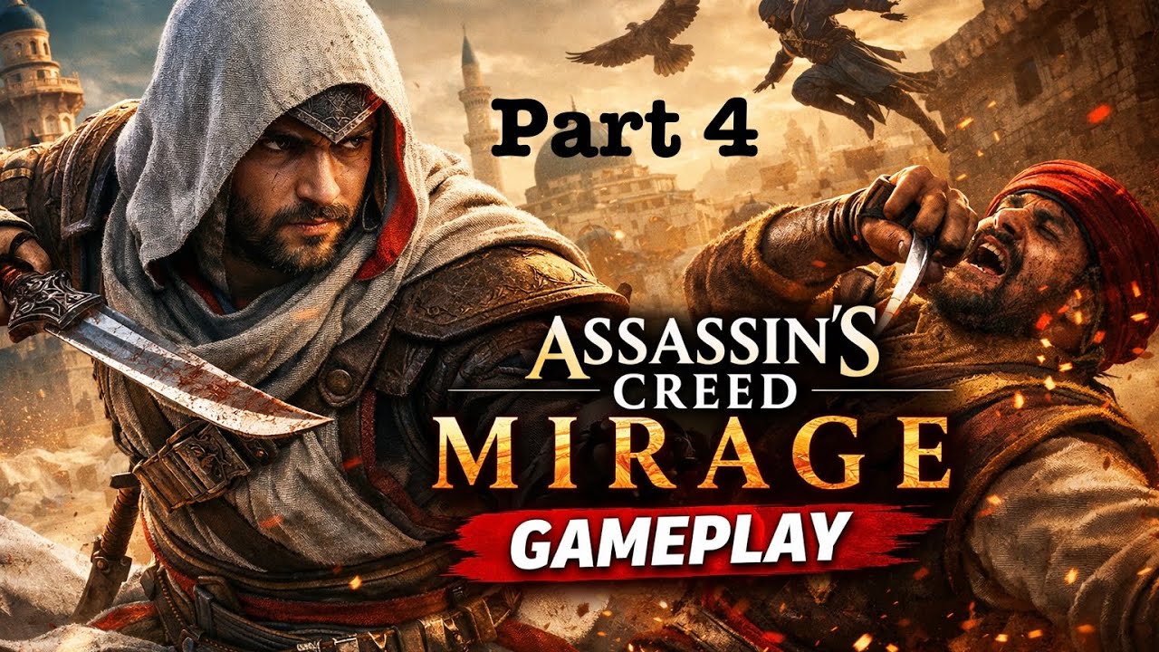 Assassin's Creed Mirage - part 4 ( assassination ) | No Commentary | PS5 Gameplay 4k 60 FPS