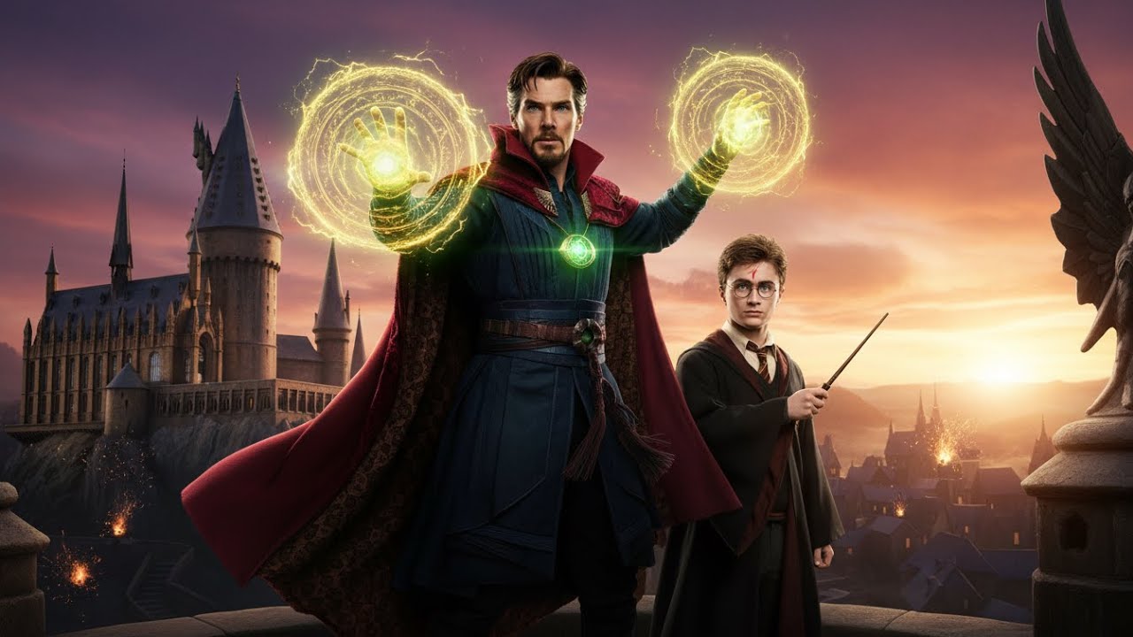 What If Doctor Strange Entered the Harry Potter Universe?
