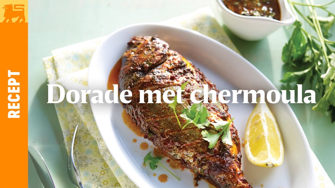Dorade met chermoula