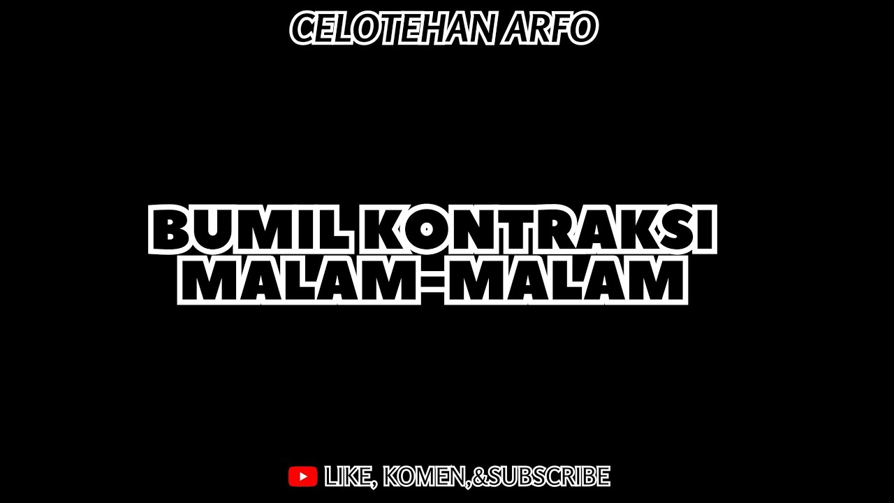 ASMR HUSBAND|bumil kontraksi palsu malam Malam (suami oanik)