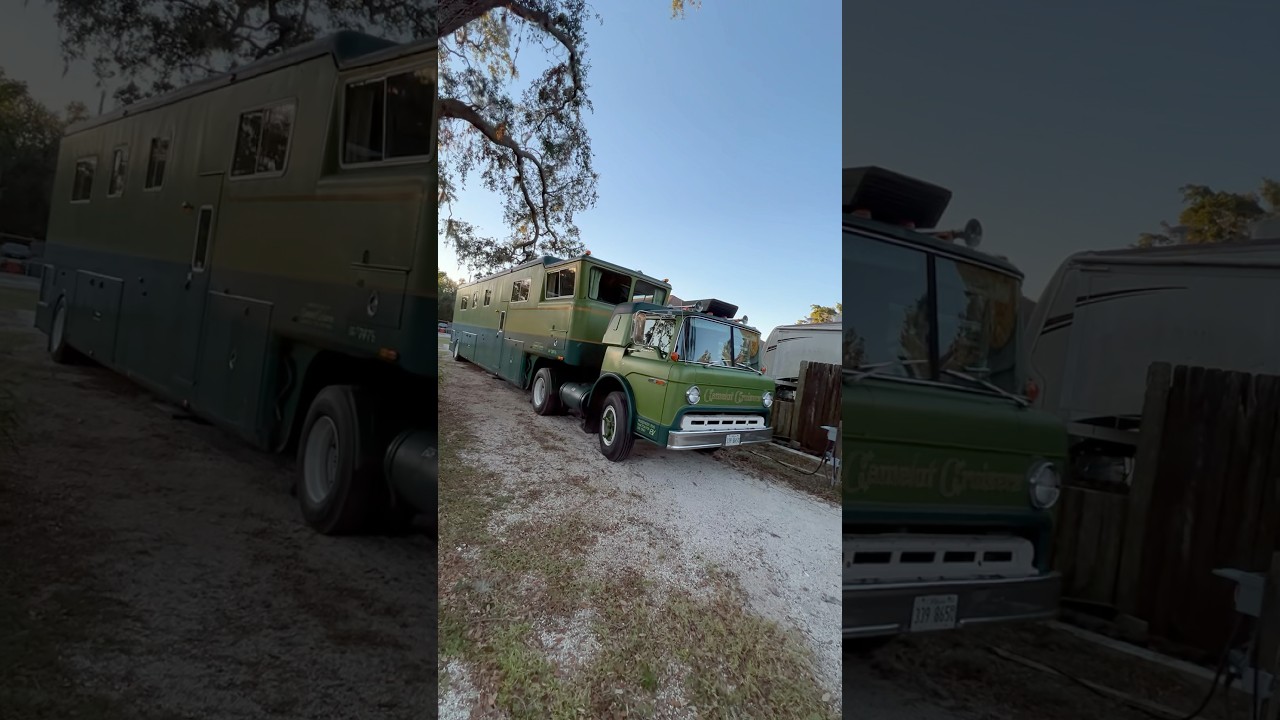 Is this the Ultimate RV? Ford C750 Camelot Cruiser - Full Video 👆 #shagcarpet #vintagecamper