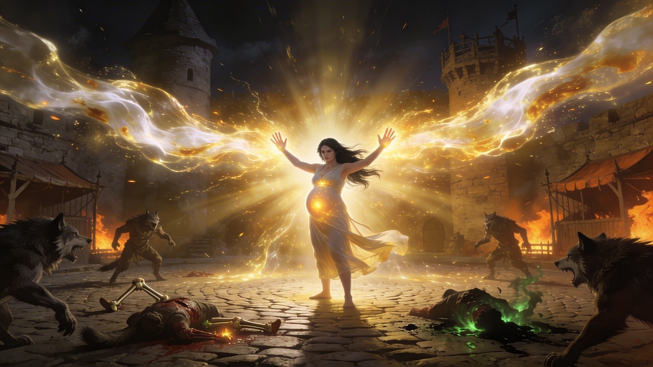 My Unborn Pup Is Wrapped in Their Cord. The Alpha King's Healer Saved Them Without a Scar.