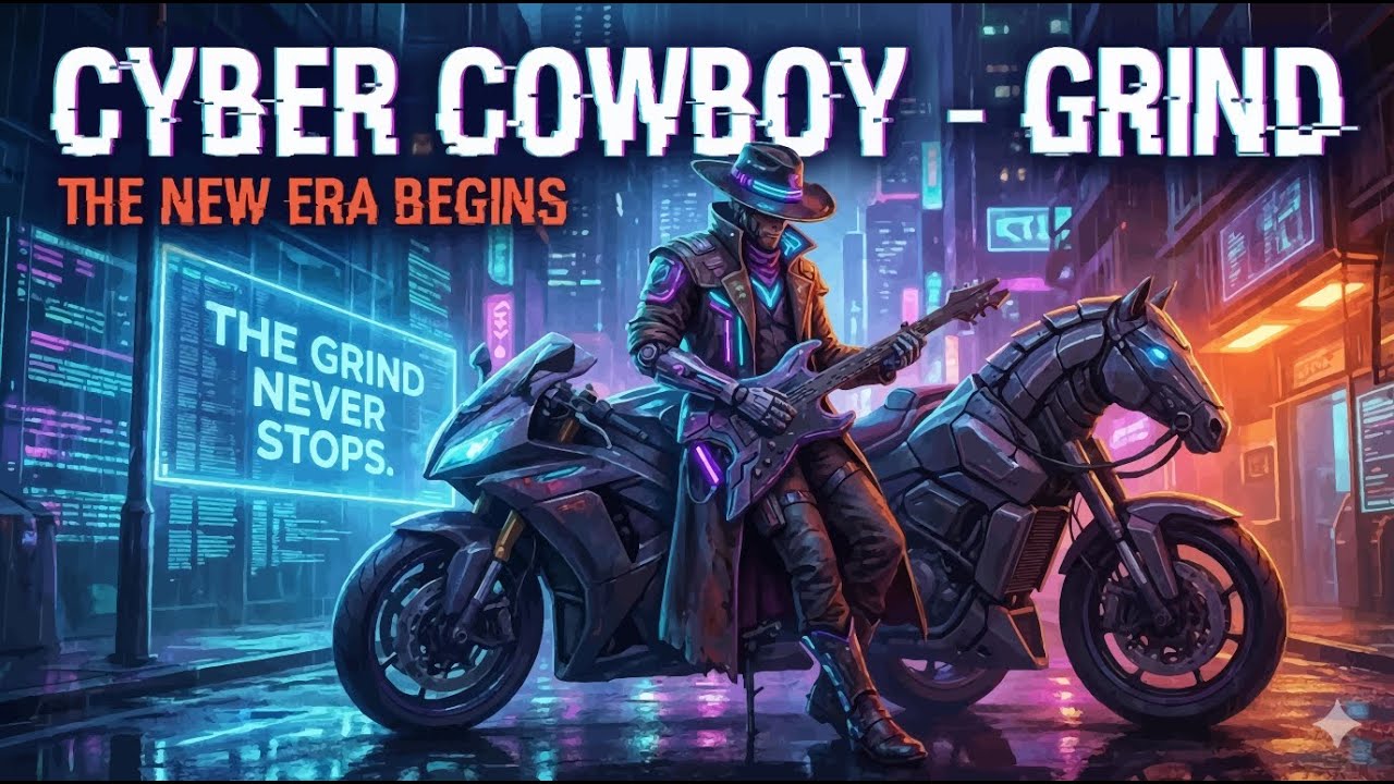 Cyber Cowboy - GRIND - Official Music Video