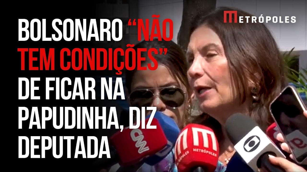 Bia Kicis pede por domiciliar de Bolsonaro: 