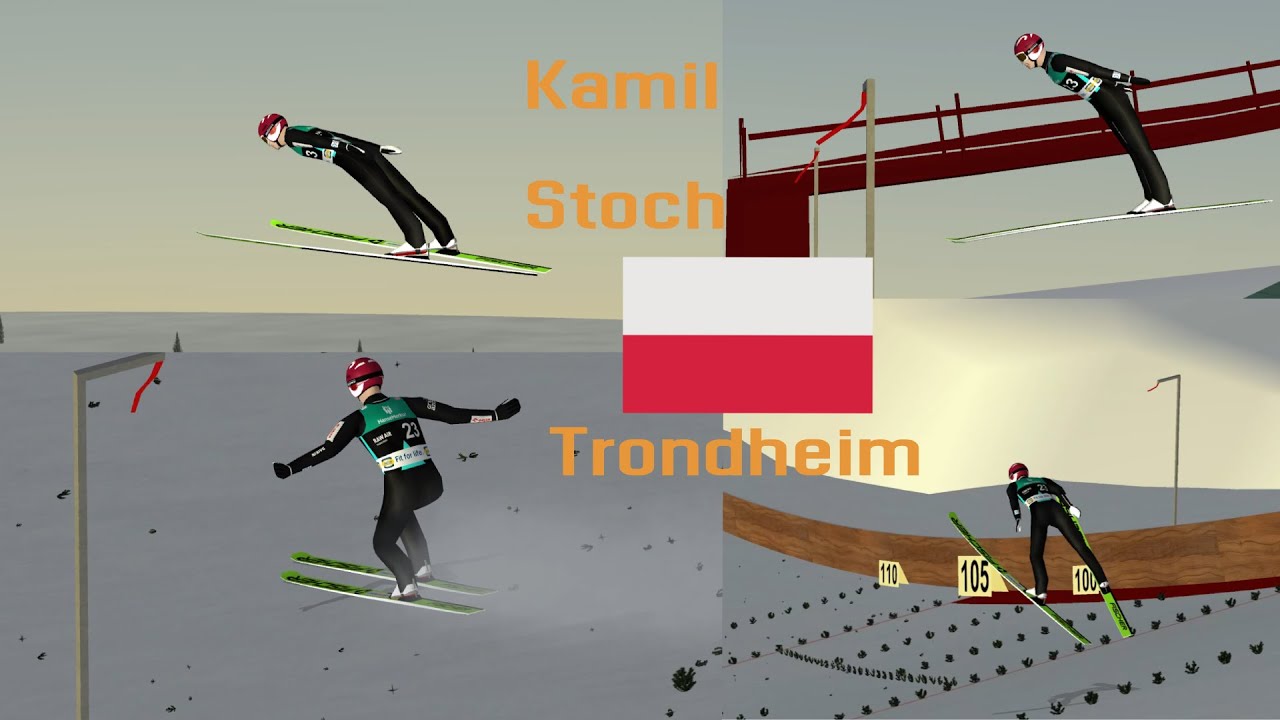 Odwzoruj to w DSJ4 #17 - Kamil Stoch - 94,5 m  - Trondheim Granåsen