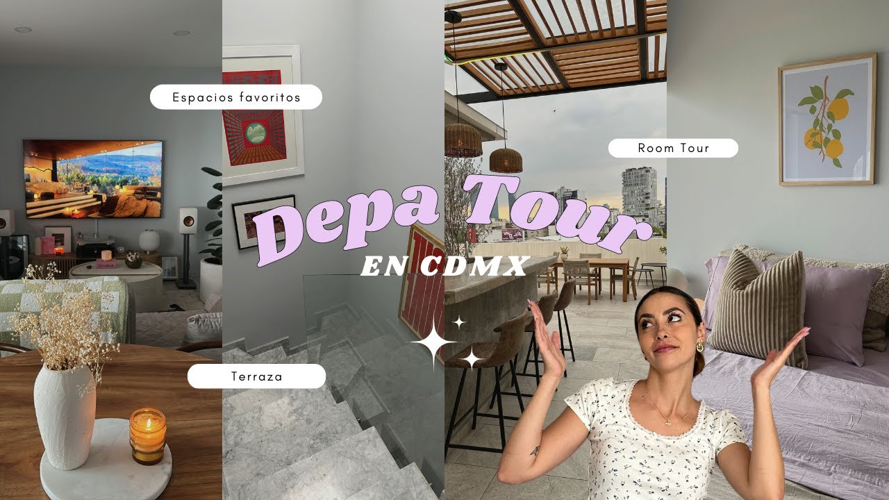 DEPA TOUR ✨ ¡Mi primer depa en CDMX!