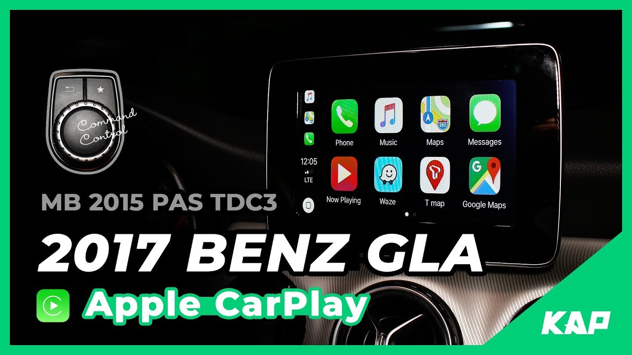 BENZ GLA Apple Carplay (7 inch monitor)
