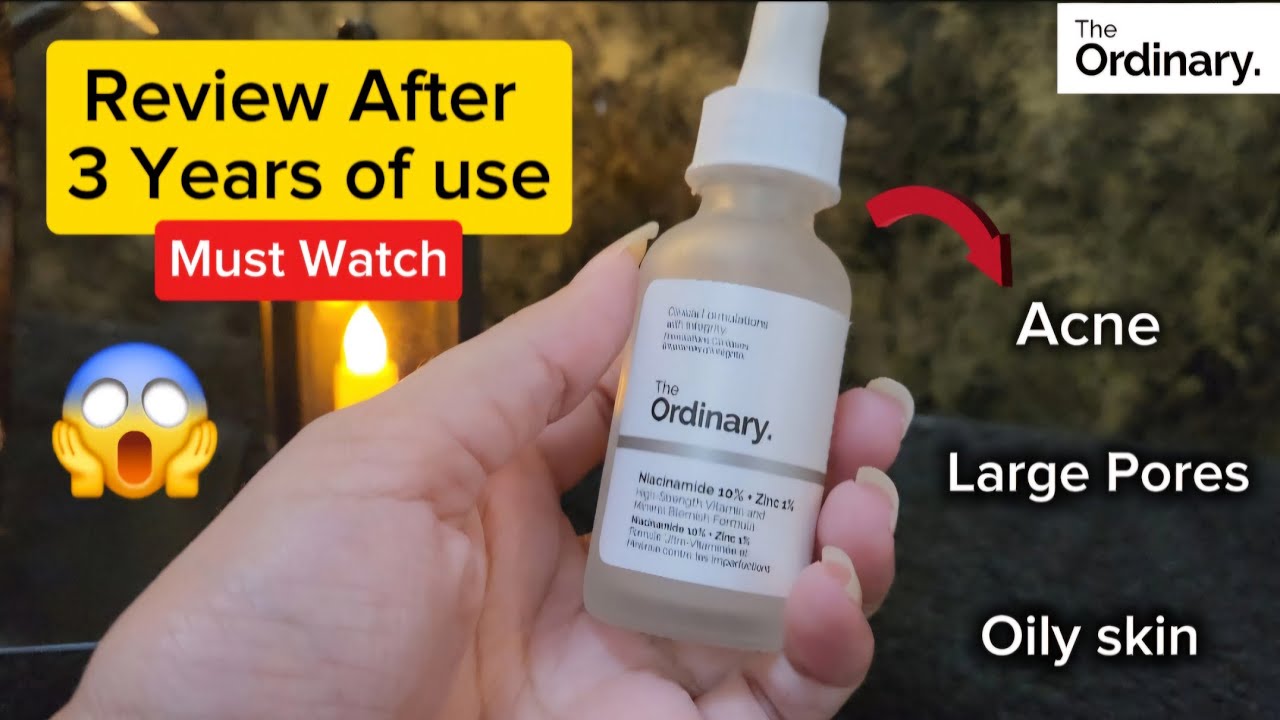 The ordinary niacinamide 10 + zinc 1 serum review ✨️ how to use niacinamide for beginners skincare