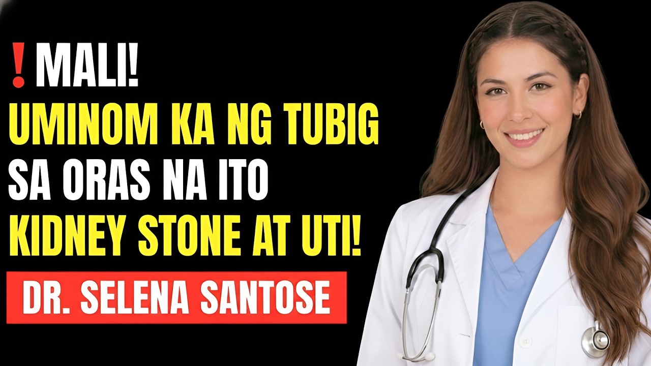 ❗MALI! Umiinom Ka ng Tubig sa ORAS na Ito - Dahilan ng KIDNEY STONE at UTI