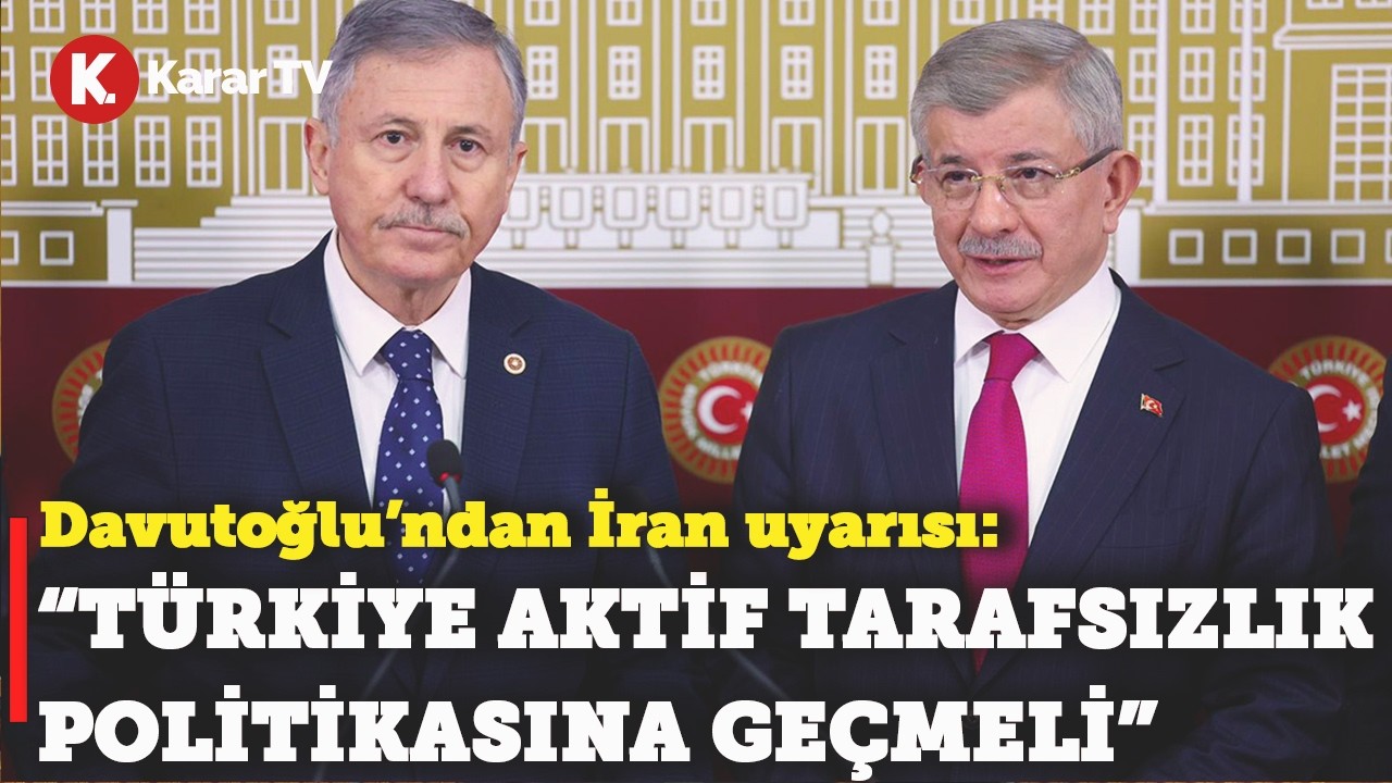 CANLI | Gelecek Partisi Genel Başkanı Ahmet Davutoğlu Açıklama Yapıyor!