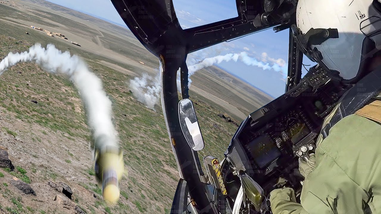 US Scary Training to Dodge Mid-air Missile Hit
