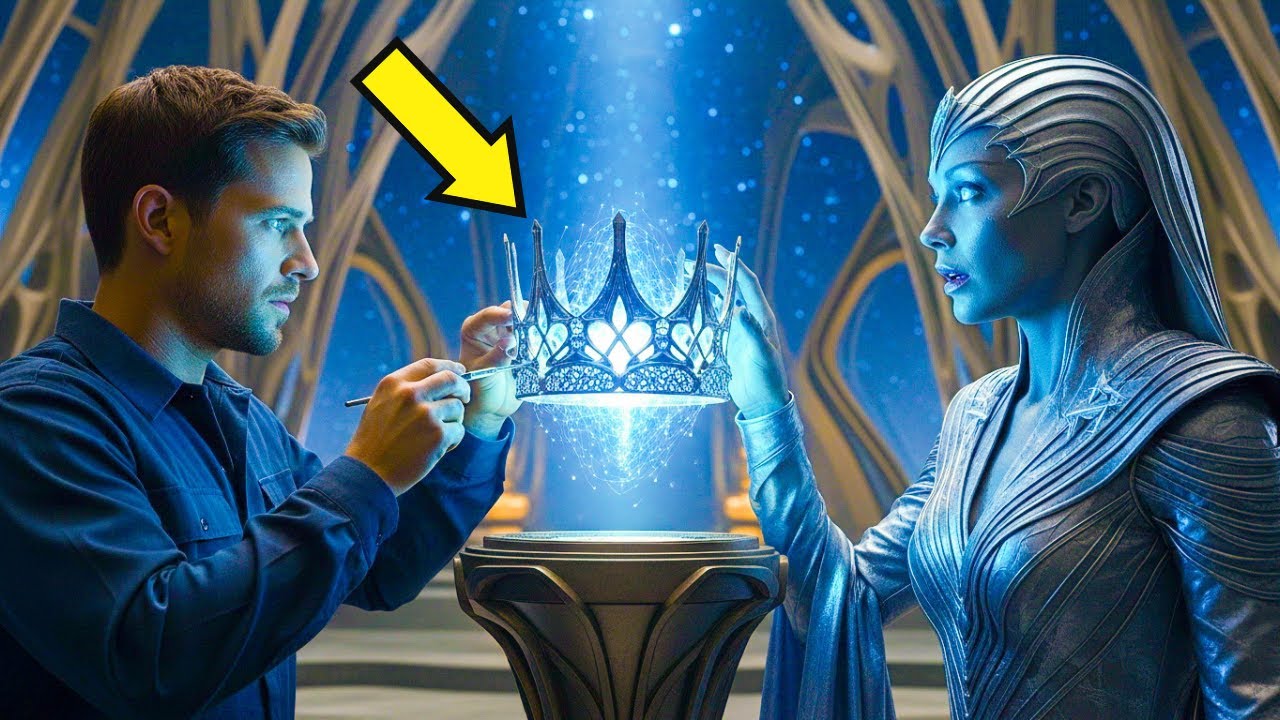 I Fixed Her Broken Crown — The Alien Queen Froze and Said “Only My Mate Can Touch This”