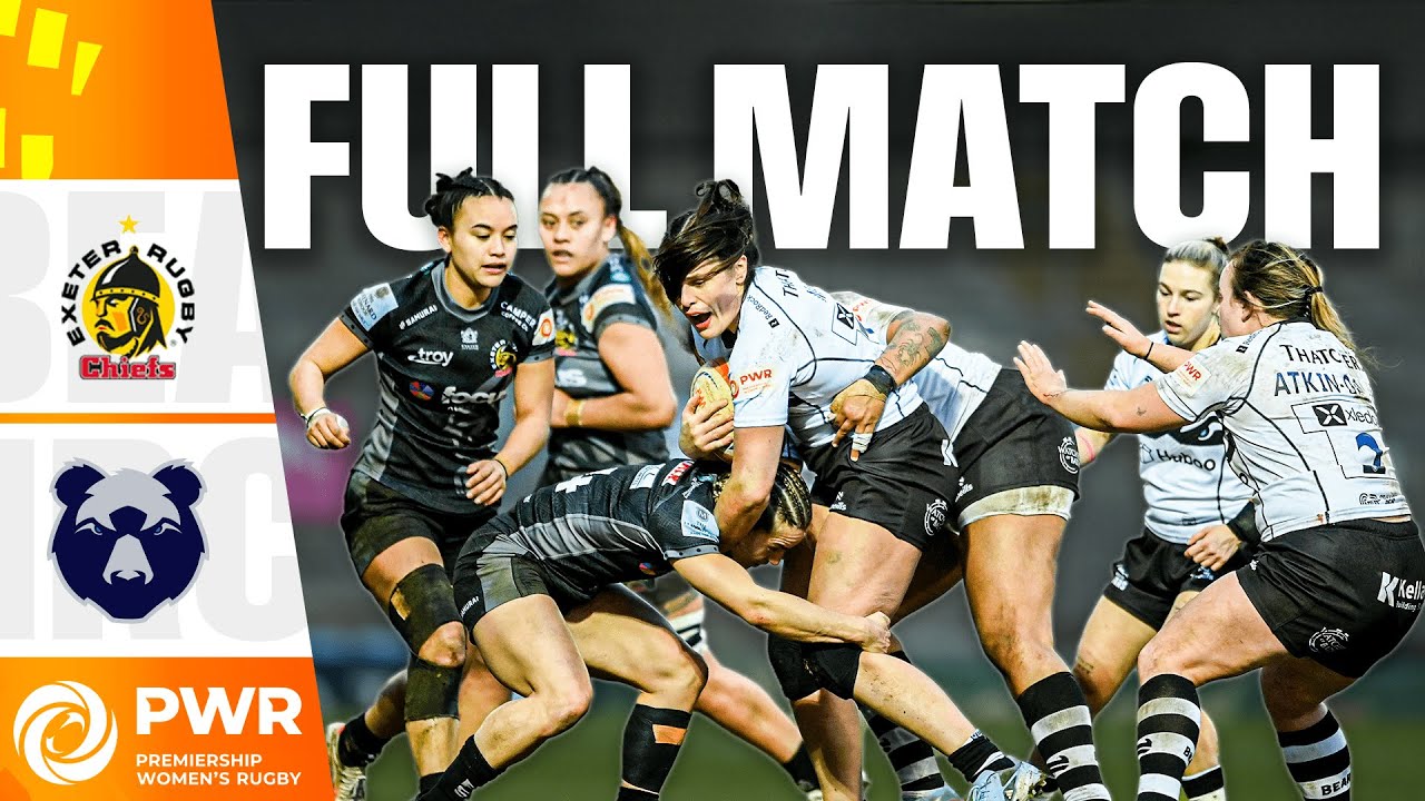 Exeter Chiefs vs Bristol Bears Full Match | Premiership Women's Rugby