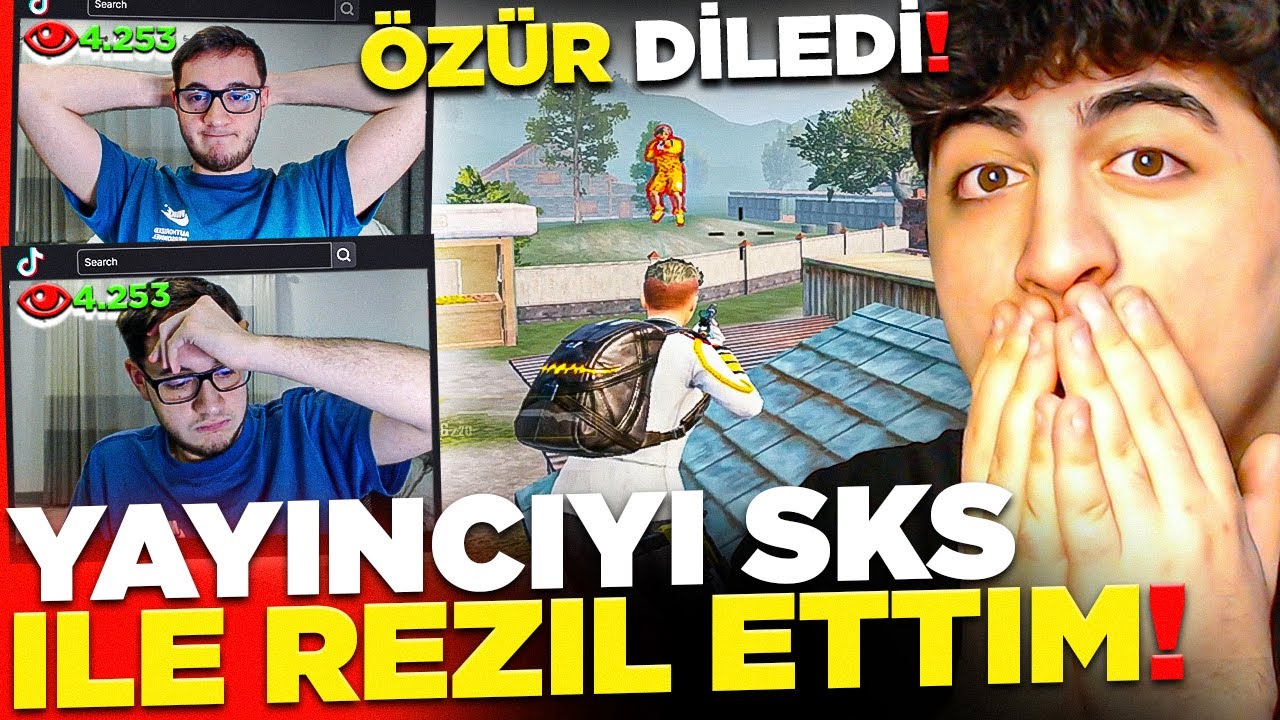 İYİ NİYETİMİ KÖTÜYE KULLANAN YAYINCIYI SKS İLE REZİL ETTİM! (özür diledi) | PUBG Mobile
