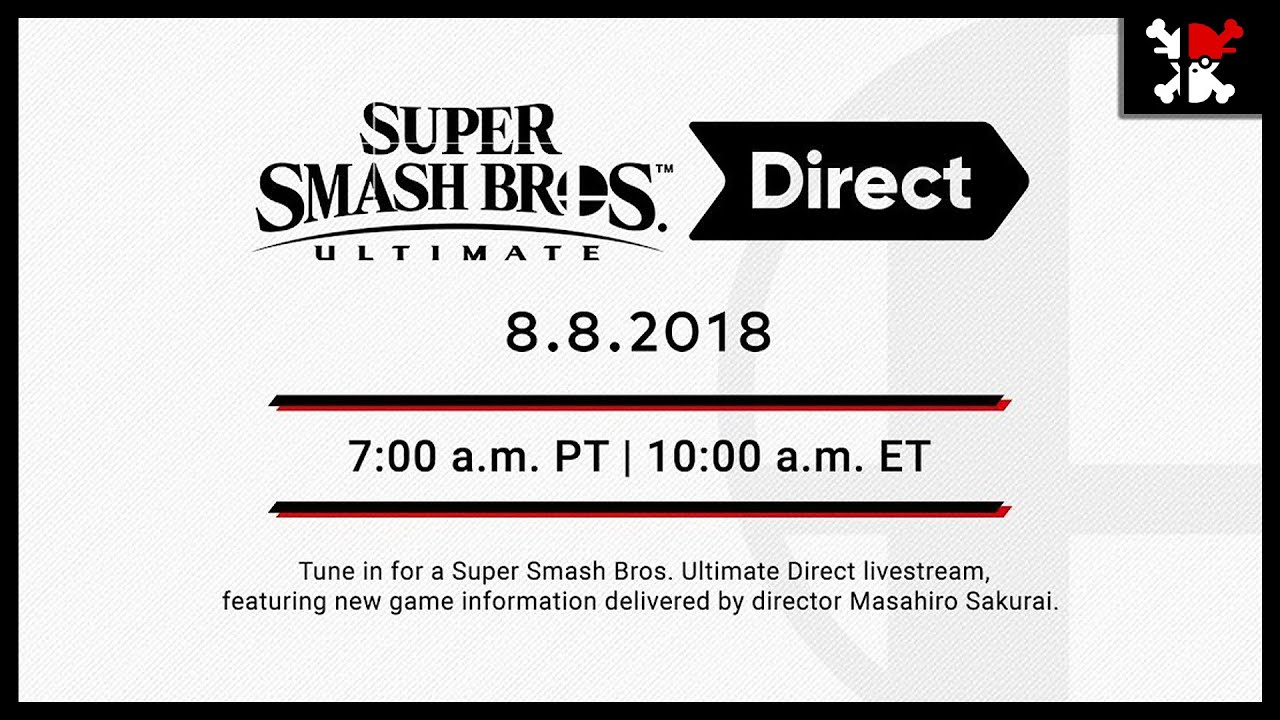 Smash Bros. Ultimate Direct 8.8.18 - RogersBase Reacts