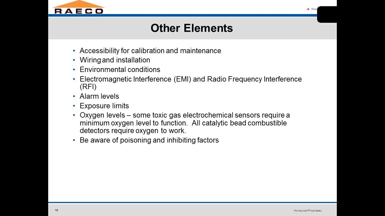 Designing a Gas Detection System, a Lesman Webinar