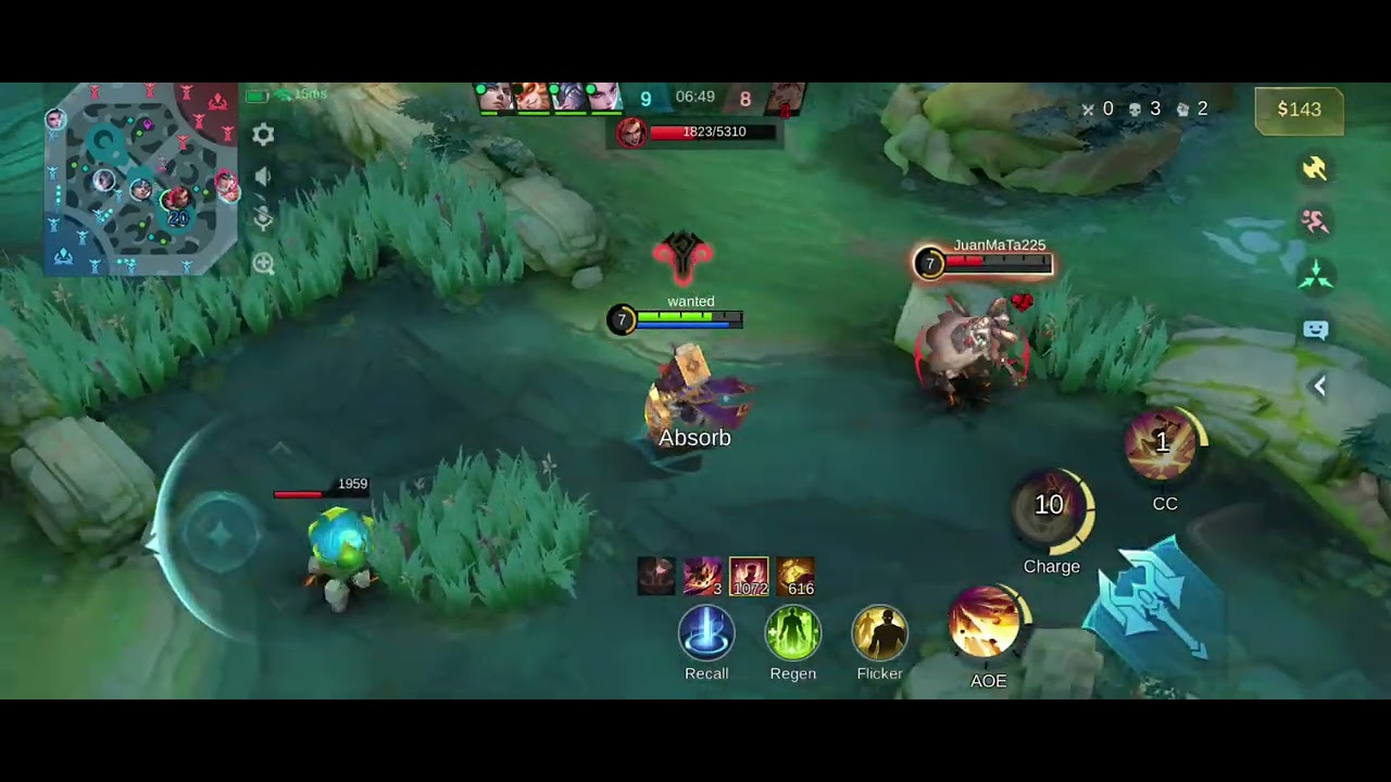 Mobile Legend Hero Legend Trigeal 