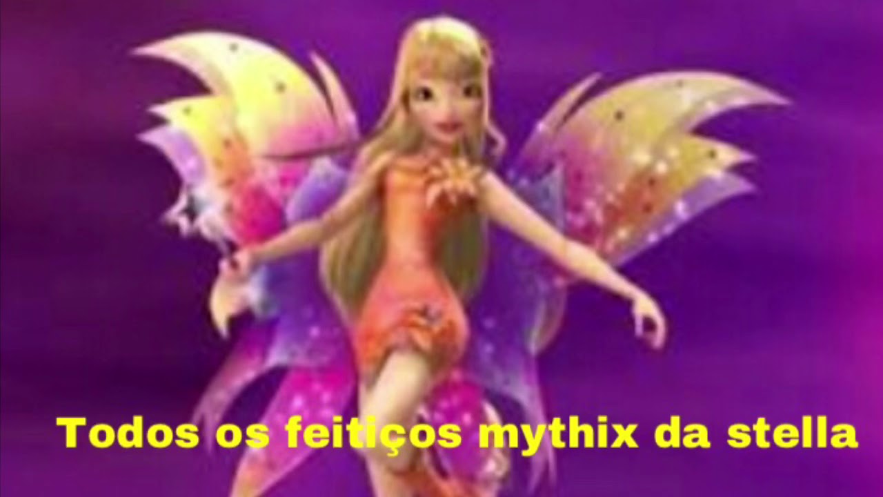 Todos os feti&ccedil;os mythix da stella Winx club