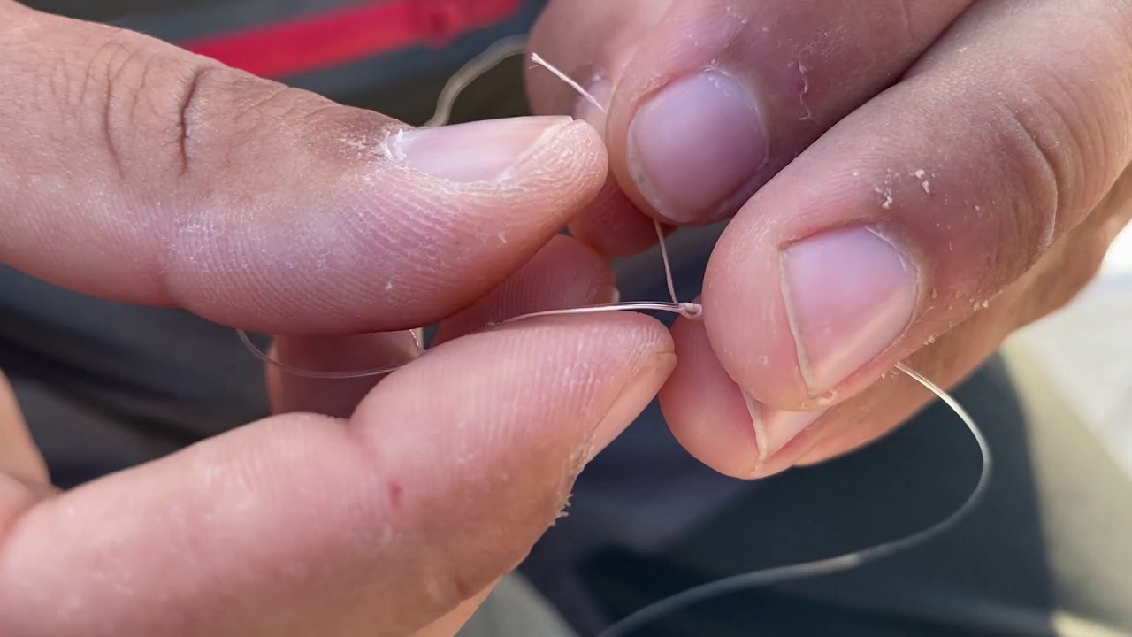 Video Tutorial nodi di giunzione Fluorocarbon/trecciato e Florocarbon/moschettone #spinning