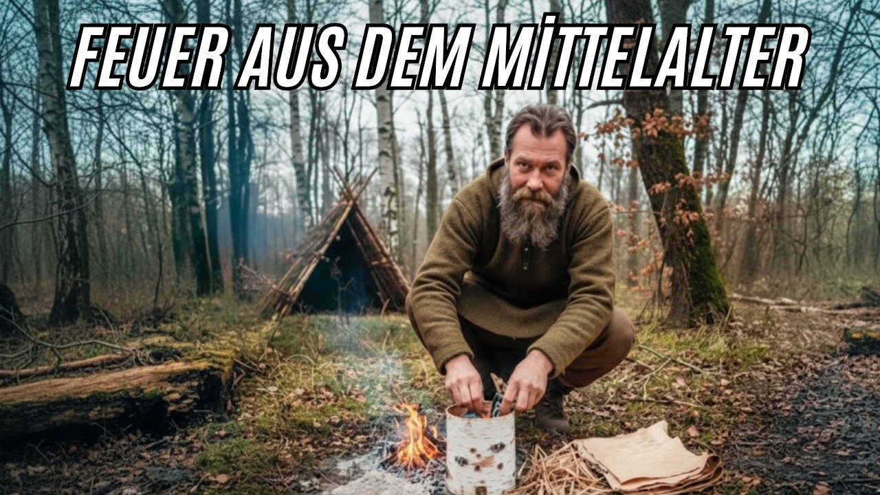 Experten Nannten Es Primitiv — Bis Dieses Mittelalterliche Feuer Die Ganze Nacht Bei -20°C Brannte