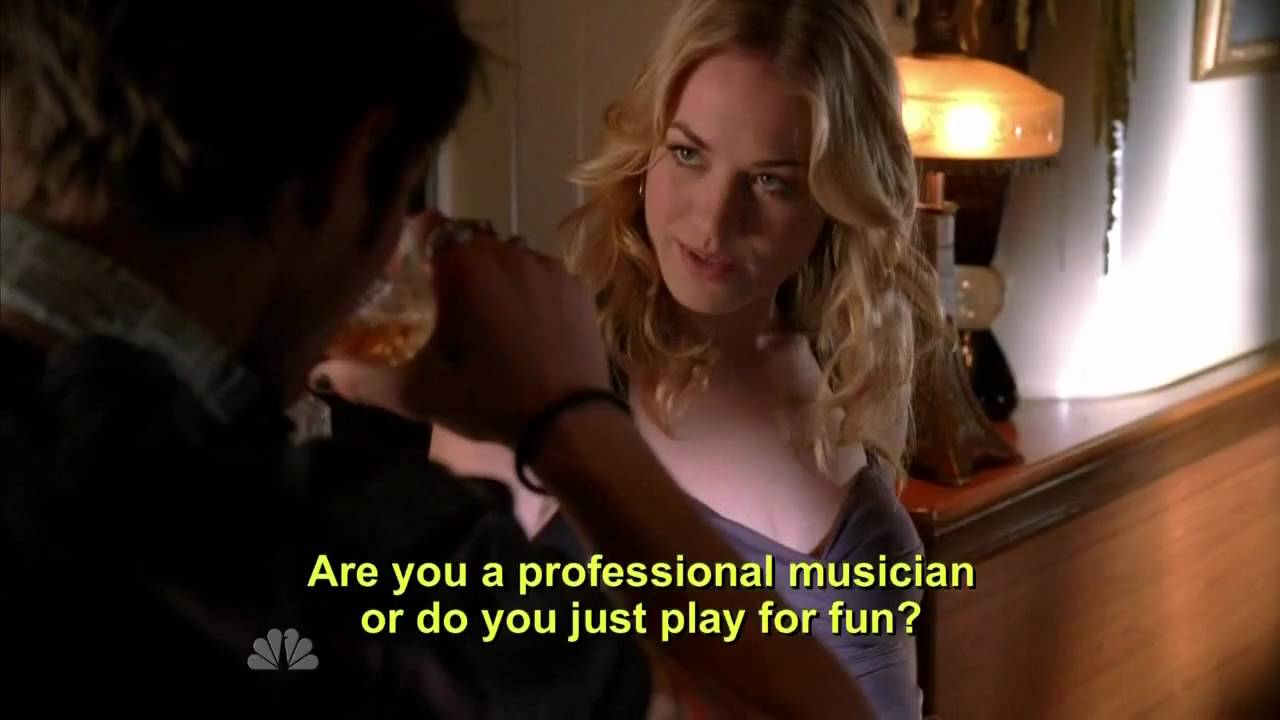Yvonne Strahovski speaking Polish / mówi po polsku. Chuck 3x14.