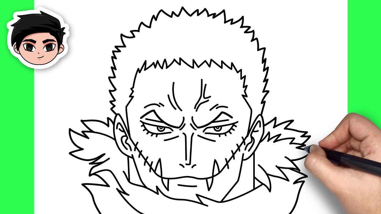 How To Draw Katakuri | One Piece - Easy Step By Step