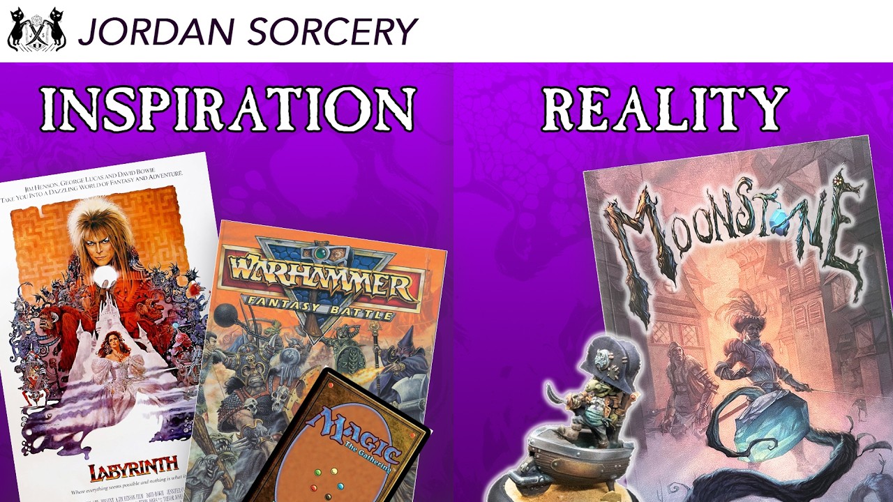 Moonstone: the Wargame begotten by Warhammer, Labyrinth, and Magic!