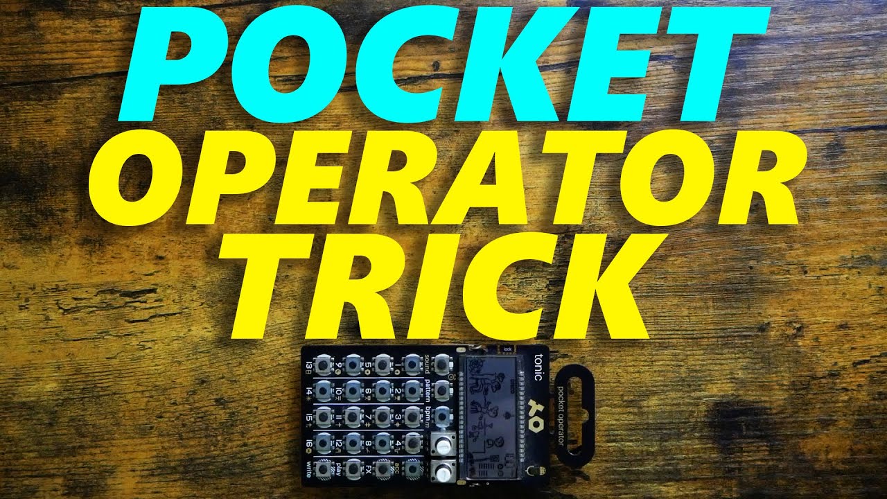 Easy Pocket Operator Trick!