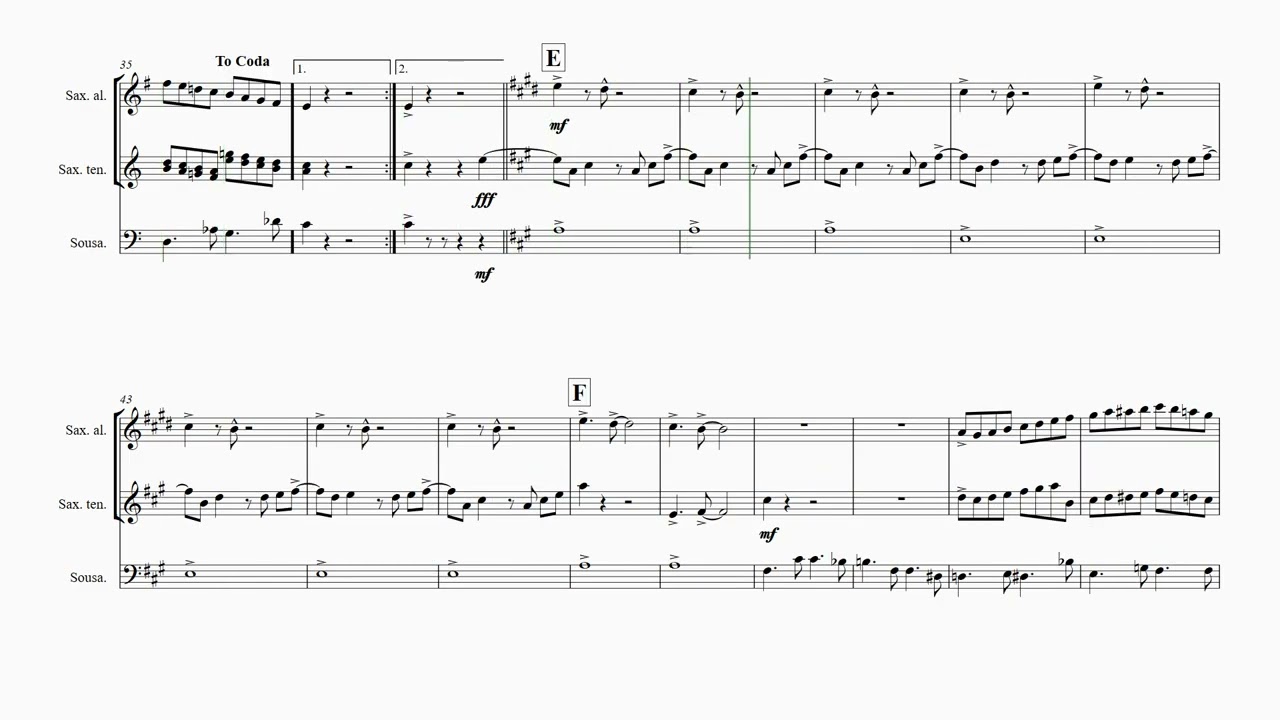 TICO TICO NO FUBÁ saxofones