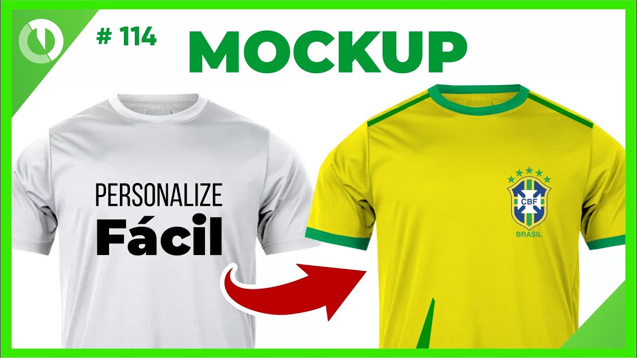 Como fazer mudar as cores de uma camiseta no Corel estilo Mockup de camiseta personalizado?
