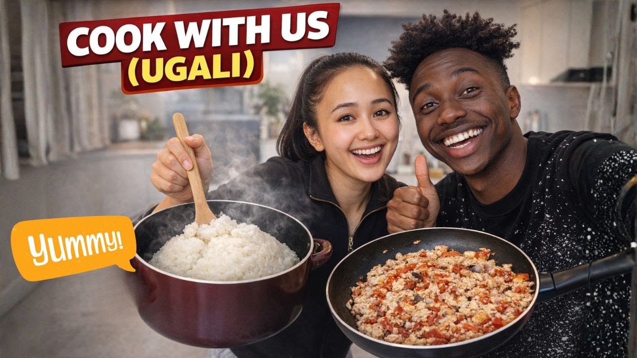 Teaching My Girlfriend How to Cook African Food