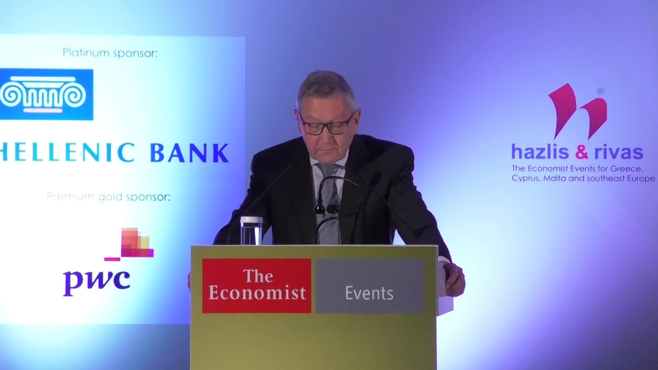 Klaus Regling at The Economist's 13th Cyprus Summit