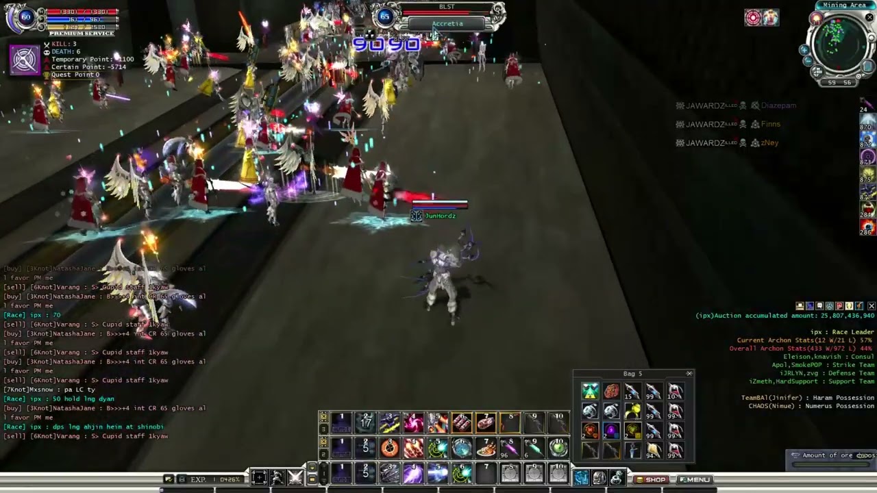RF Online PH - The most intense chip war (Cora against Accretia & Bellato) 