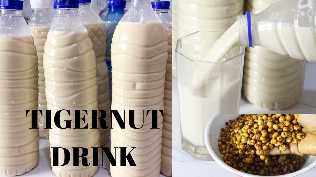 How to make Tiger nut Drink with Dates, Pineapple | Tiger Nut Drink