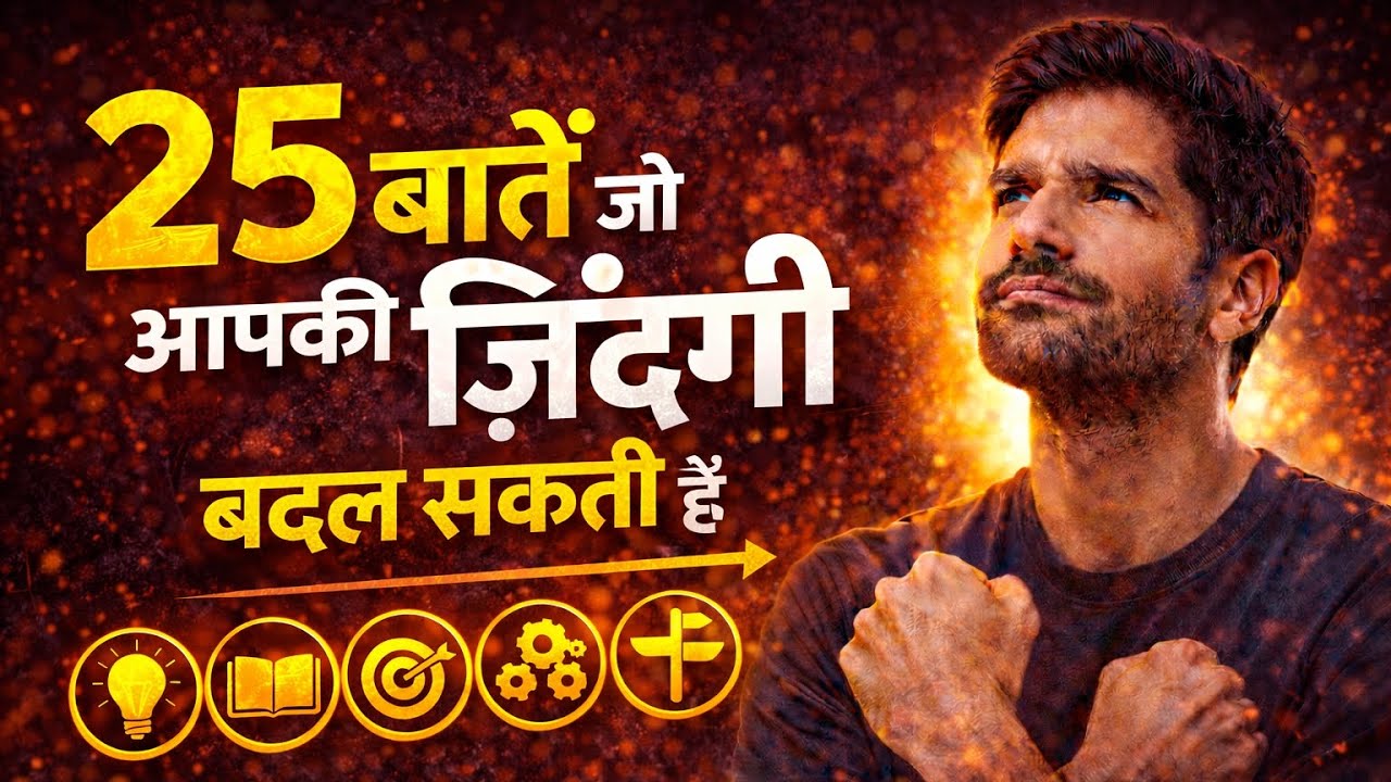 25 आदतें जो आपकी ज़िंदगी बदल सकती हैं 💯 @hindi_gyaaan 