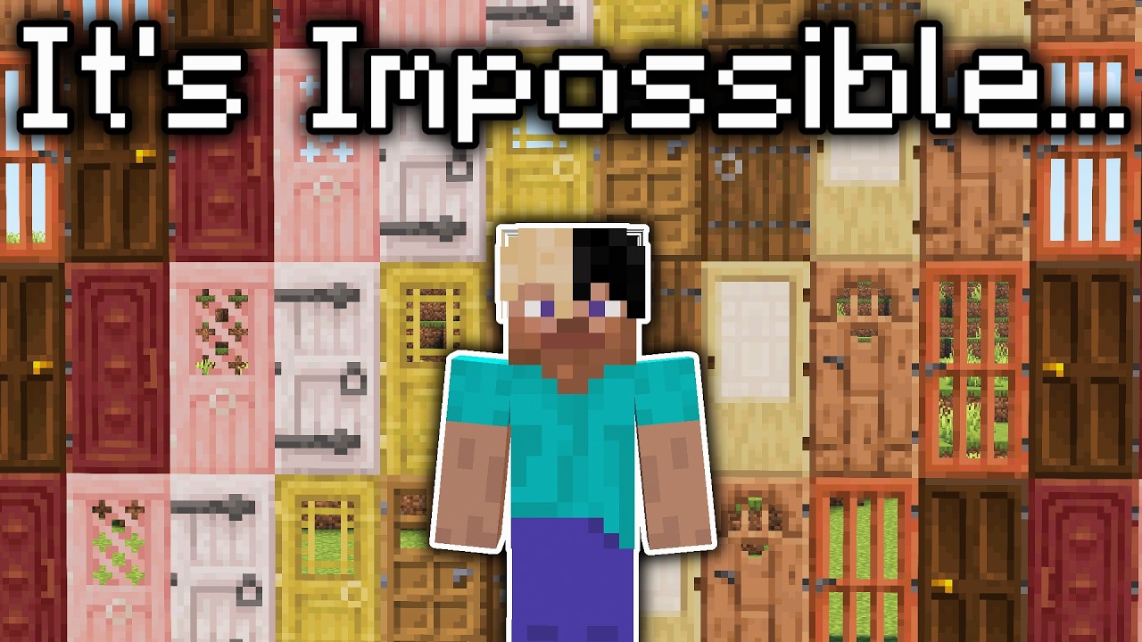I Tried Building a House Using Only Doors...