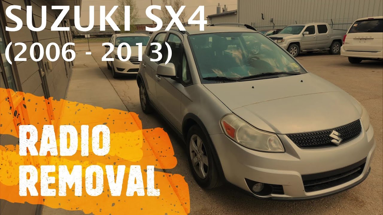 Suzuki SX4 - RADIO REMOVAL / REPLACEMENT (2006 - 2013)