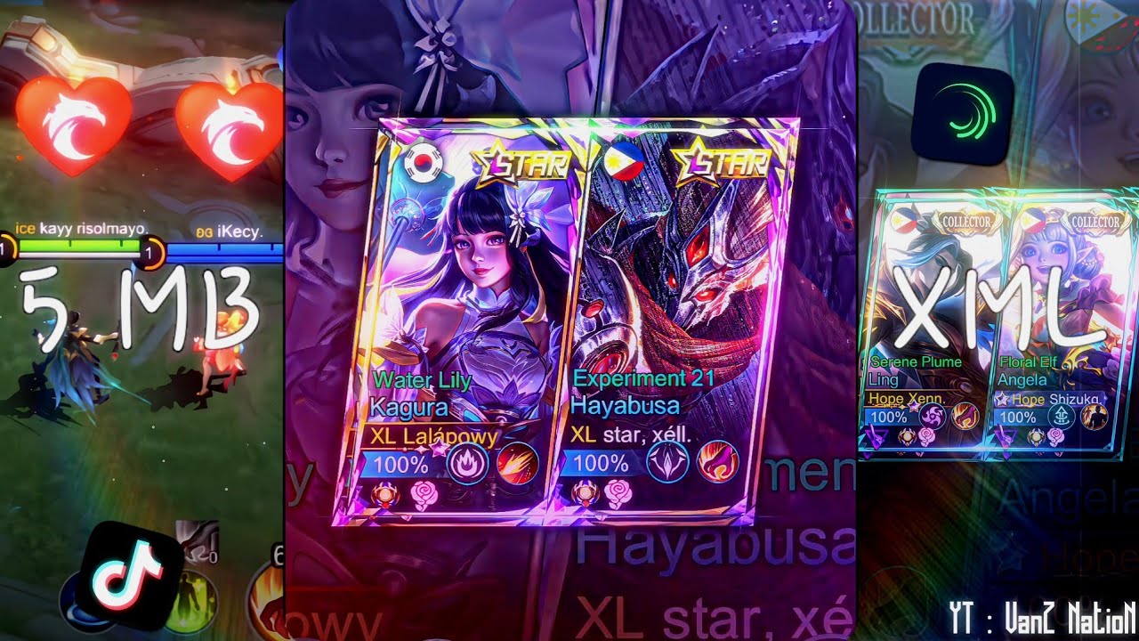 ML TREND TIKTOK PRESET COLLECTION 😋👊 MY FAVORITE SOUND & SA MAU PANGGIL & JUSTIN BABY KANE 😎🥵🥶