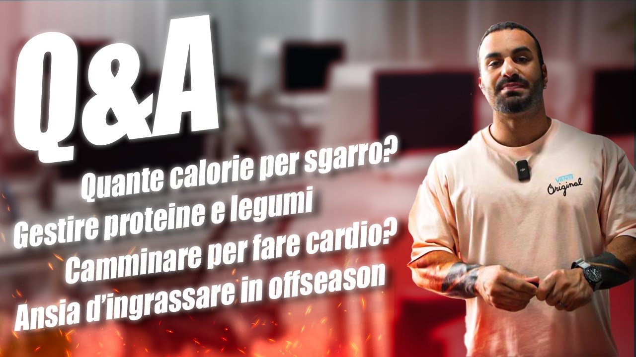 Q&A su ALLENAMENTO e ALIMENTAZIONE