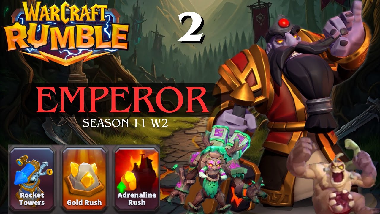 Warcraft Rumble PvP : Emperor Thaurissan 5500+ | S11W2