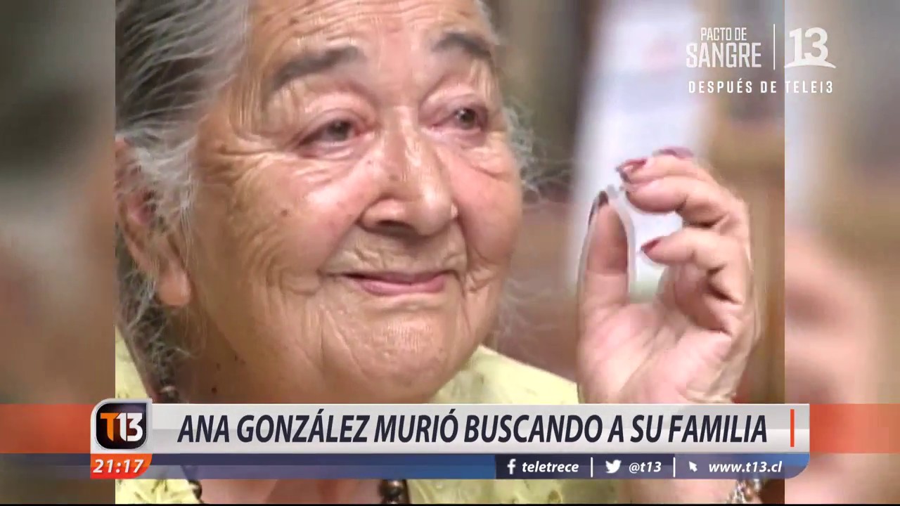 Ana González murió buscando a su familia