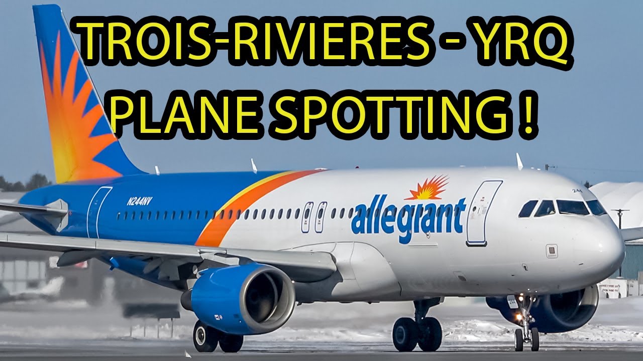 Aviation at it's best! 15+ Minutes of Trois-Rivières (YRQ) Plane Spotting!