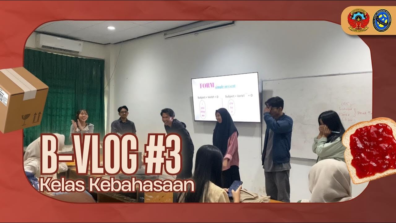 B-VLOG #3 - English Course 😎
