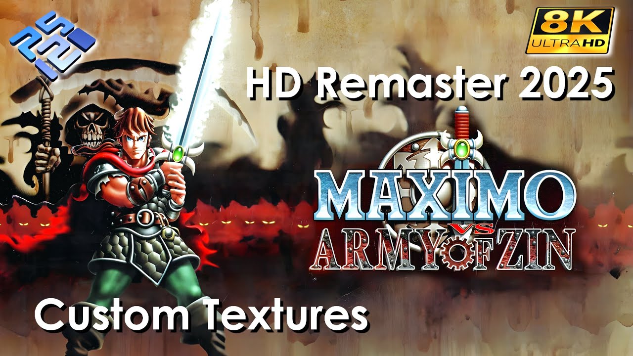 MAXIMO vs Army of Zin Ultimate Remaster PCSX2 Texture  8K 60FPS  PS2 PC