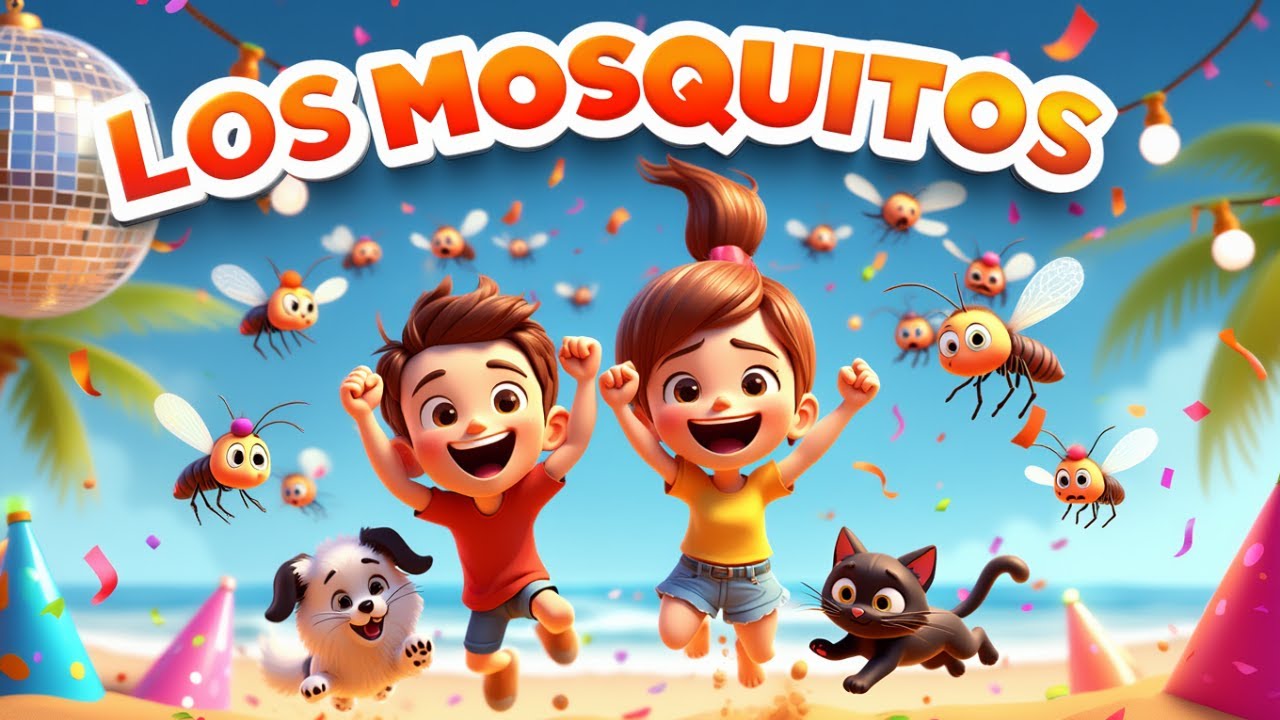 Los Mosquitos 🦟 | Canción infantil sobre cómo protegerse de mosquitos