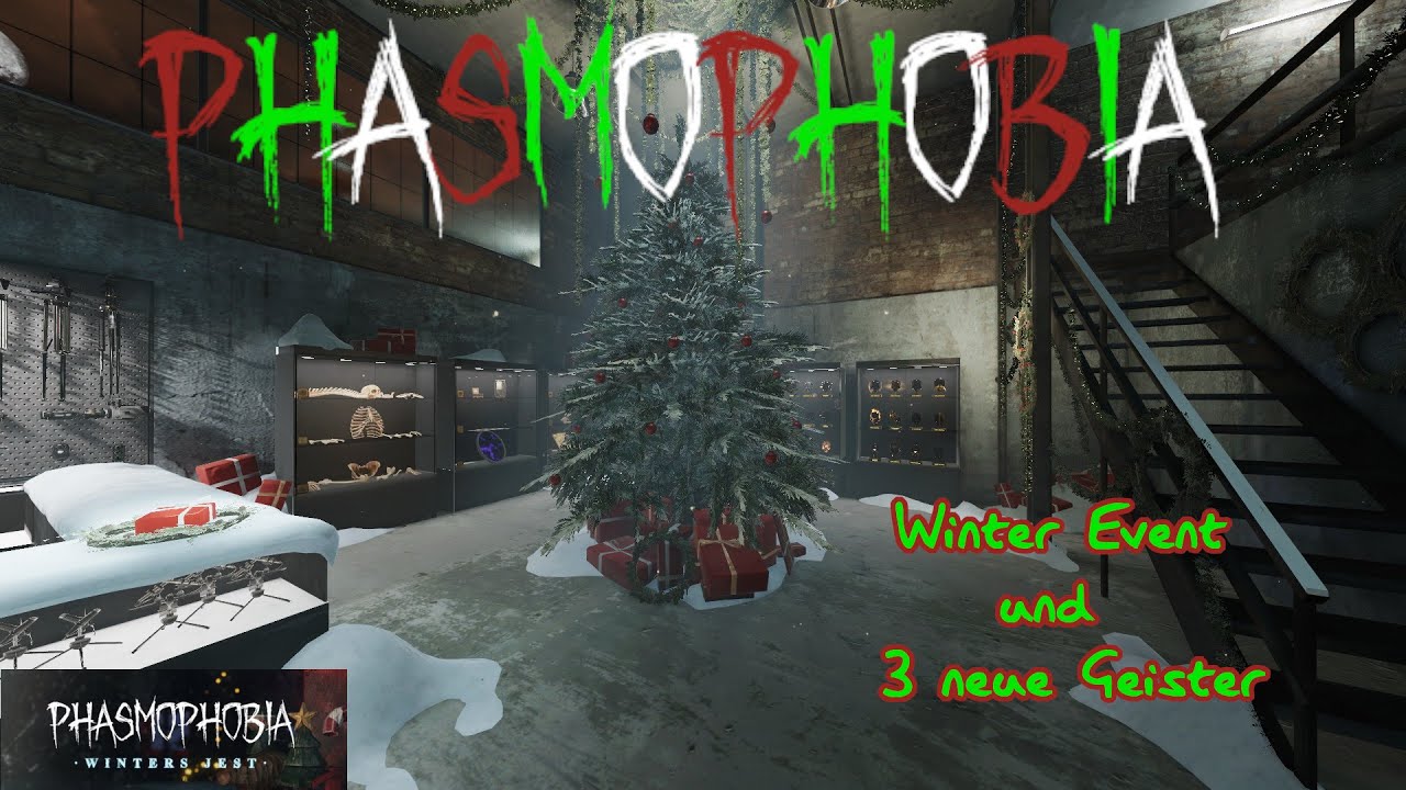 3 NEUE GEISTER und  Winter´s Jest EVENT | Solo | Lvl IX-44 | Phasmophobia | Lets play 