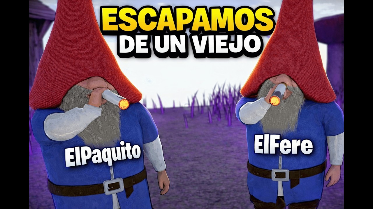 Escapamos de un viejo!!  Burglin' Gnomes